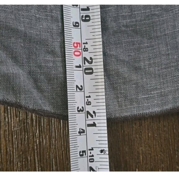 100% linen gray blazer  size L - Picture 7 of 7